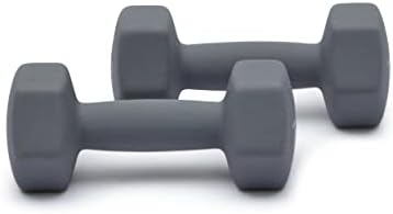 Amazon Basics Neoprene Dumbbell Hand Weights for Exercise and Muscle Toning