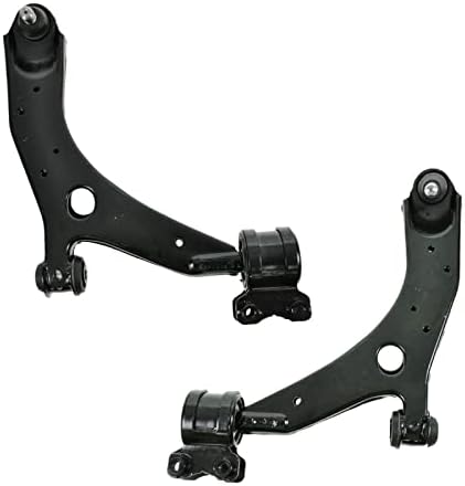 TRQ Front Lower Control Arm with Ball Joint Set Compatible with 2004-2009 Mazda 3 2006-2015 5