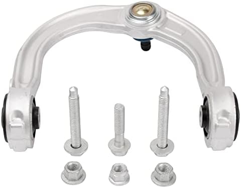 TRQ Front Steering & Suspension Kit Control Arm with Ball Joint Steering Rack & Pinion Bellow Sway Bar Stabilizer Link Tie Rod Compatible with 2003-2007 Cadillac CTS