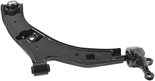 TRQ Front Steering & Suspension Kit Control Arm with Ball Joint Sway Bar Stabilizer Link Tie Rod Compatible with 2001-2006 Nissan Sentra