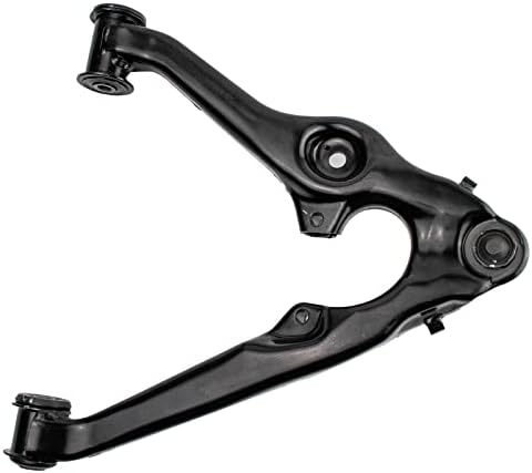 TRQ Front Stamped Steel Lower Control Arm Ball Joint Assembly LH Driver Side for Silverado Sierra Tahoe Suburban Escalade