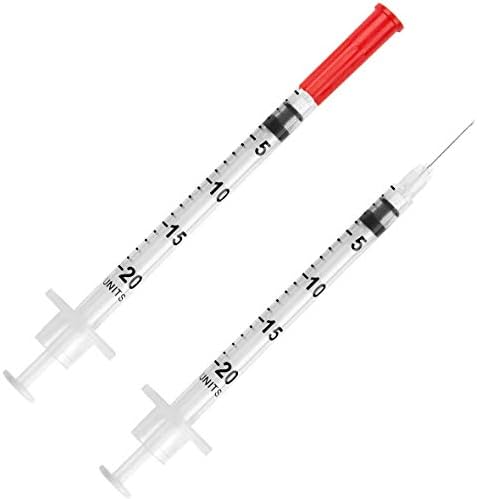UltiCare VetRx U-40 1/2cc Pet Insulin Syringes - 1/2cc, 29G x 1/2’’, 100 ct, Comfortable & Accurate Dosing, Compatible with Any U-40 Strength Insulin