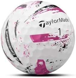 TaylorMade SpeedSoft Golf Balls, Maximum Distance with Ultra-Soft Feel, Perfect for Off The Tee and Around The Green