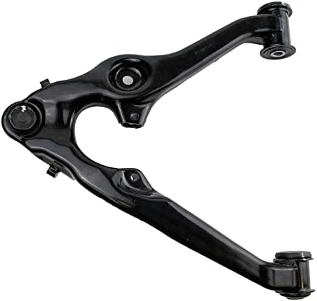 TRQ Front Stamped Steel Lower Control Arm Ball Joint Assembly RH Passenger Side for Silverado Sierra Tahoe Suburban Escalade