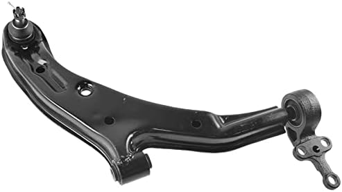 TRQ Front Steering & Suspension Kit Control Arm with Ball Joint Sway Bar Stabilizer Link Tie Rod Compatible with 2001-2006 Nissan Sentra