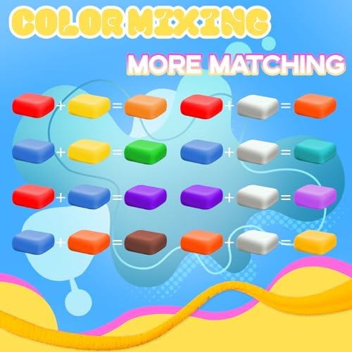 Air Dry Clay - 120 Pack Modeling Clay Kit with 3 Sculpting Tools,Safe & Non-Toxic,DIY Magic Toys Gifts for Boys,Girls,Kids - 48 Colors