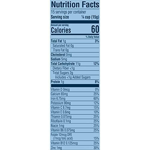 Gerber Stage 3 Baby Food, Oatmeal Banana Strawberry Cereal, Whole Grains, Iron, Baby Oatmeal Cereal, 6-Pack