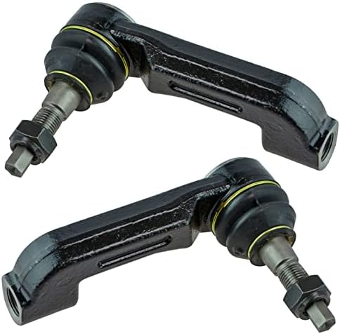 TRQ Front Steering & Suspension Kit Ball Joint Control Arm with Ball Joint Sway Bar Stabilizer Link Tie Rod Compatible with 2008-2011 Dodge Nitro