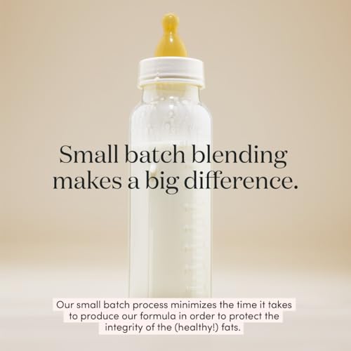 Infant Formula Powder for Infants 0-12 Months, Made With Organic Whole Milk, Clean Label Project Certified, Closest-to-Breast Milk Baby Formula Patented Protein Blend, 24 Ounce (Pack of 4)