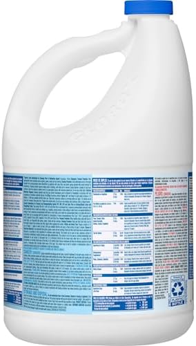 CloroxPro Clorox Germicidal Bleach, 121 Ounce Bottle, Pack of 3 (Package May Vary)