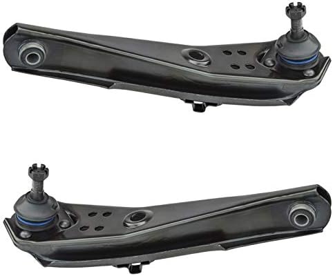 TRQ Front Lower Control Arm with Ball Joint Set Compatible with 1963-1965 Ford Falcon 1965-1966 Mustang 1960 Ranch Wagon 1961-1965 Ranchero 1963-1964 Sprint Mercury Comet 1965 Cyclone