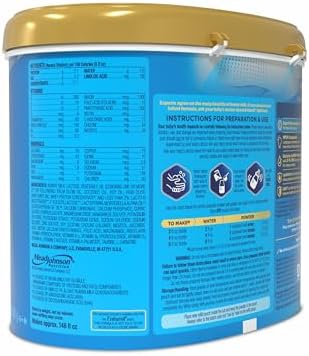 Enfamil Optimum (Enspire), Our Closest Formula to Breast Milk, Immune-Supporting Lactoferrin and Brain-Supporting DHA Baby Formula, Powder 20.5 Oz Tub