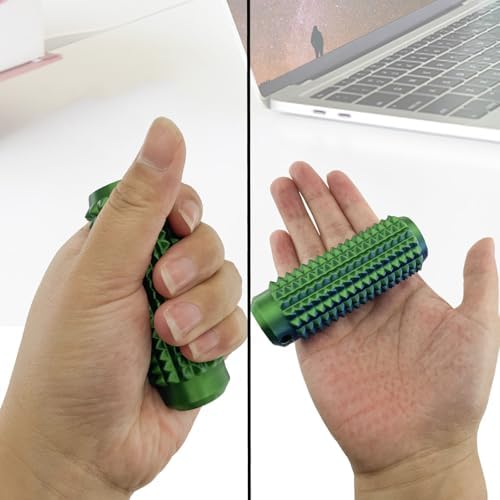 Little Ouchies Fidget, Pocket Mini Fidget Toy for Adults, Pain Stim Fidget, 3D Printed Venting Key Pendant, 5pcs Spiky Grippie Stim Keychain for Anxiety Relief Positive, Novelty Gifts for Friends