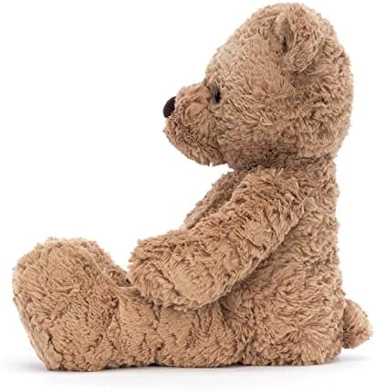 Jellycat Bumbly Bear Stuffed Animal, Medium 16.5 inches - Teddy Bear Plush Toy - Classic Children's Gift