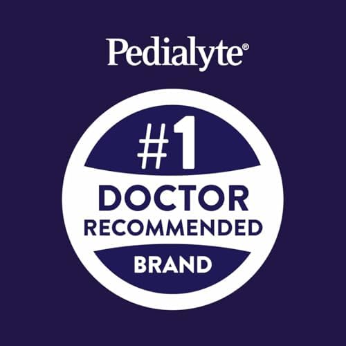 Pedialyte Electrolyte Drink, Hydration Drinks for Kids & Adults, Mixed Fruit, 1 Liter, Pack of 8