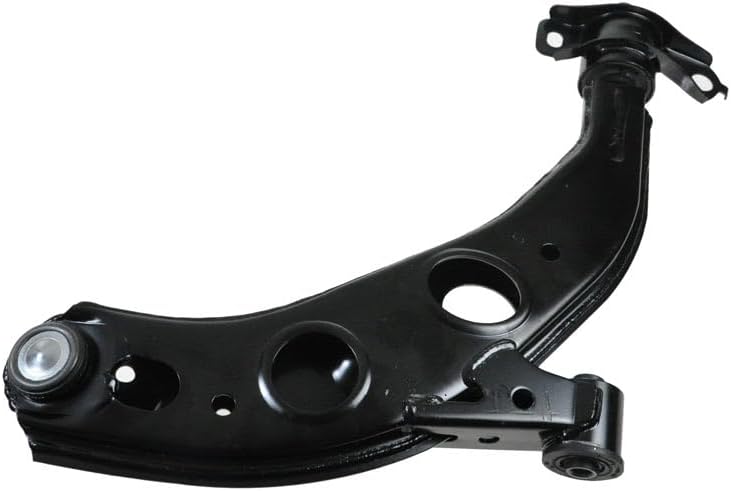TRQ Front Steering & Suspension Kit Control Arm with Ball Joint Sway Bar Stabilizer Link Tie Rod Compatible with 1993-1997 Ford Probe