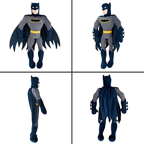 Franco Kids Bedding Super Soft Plush Cuddle Pillow Buddy, One Size, Batman