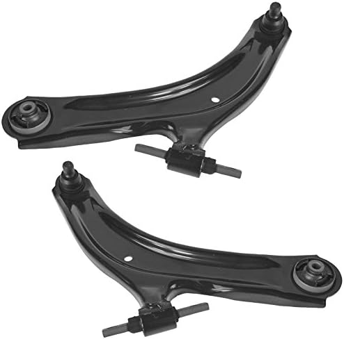 TRQ Front Lower Control Arm with Ball Joint Set Compatible with 2008-2013 Nissan Rogue 2014-2015 Rogue Select