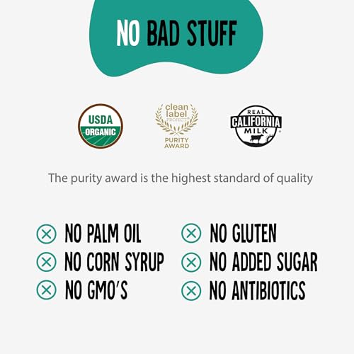 Voyager Toddler Milk On The Go, USDA Organic Shelf Stable Whole Milk Powder, Great for Travel, No Refrigeration, Gluten Free with No GMO's and No Antibiotics for Kids, 16 Sachets of 15g