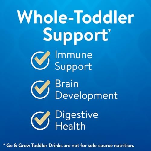 Go & Grow 360 Total Care by Similac Toddler Nutritional Drink, Has 5 HMOs, Powder, 24-oz Can