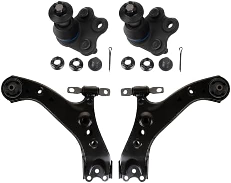 TRQ Front Lower Control Arm with Ball Joint Set Compatible with 2019-2023 Toyota RAV4 2021-2023 RAV4 Prime Venza