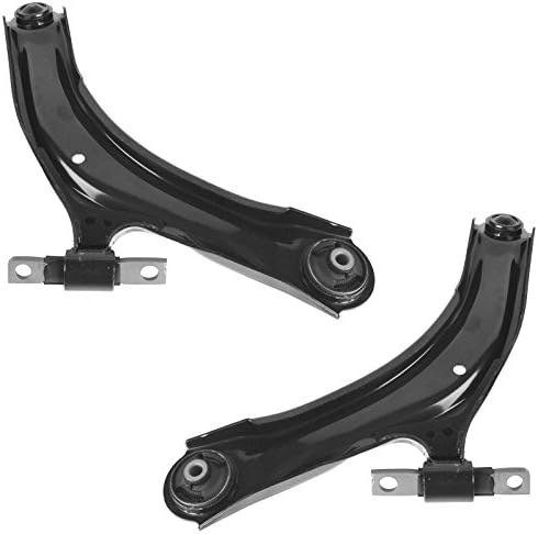 TRQ Front Lower Control Arm with Ball Joint Set Compatible with 2008-2013 Nissan Rogue 2014-2015 Rogue Select
