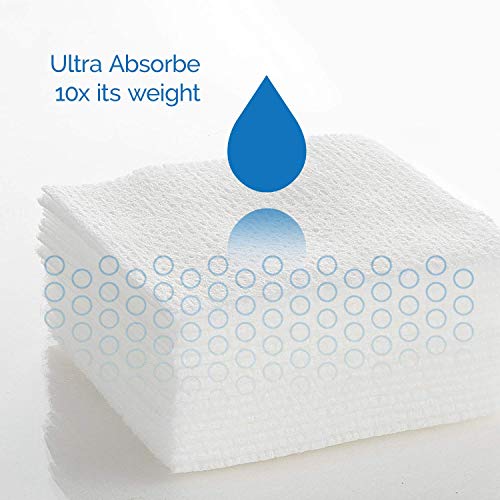 JMU 800 Gauze Pads 3x3, Sponge Non Woven 4-Ply Non-Sterile Dental Pads All Purpose Gauze