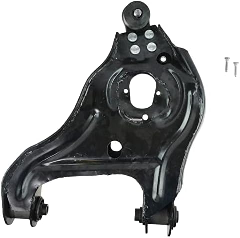 TRQ Front Right Lower Control Arm with Ball Joint Passenger Side Compatible with 2002-2005 Dodge Ram 1500