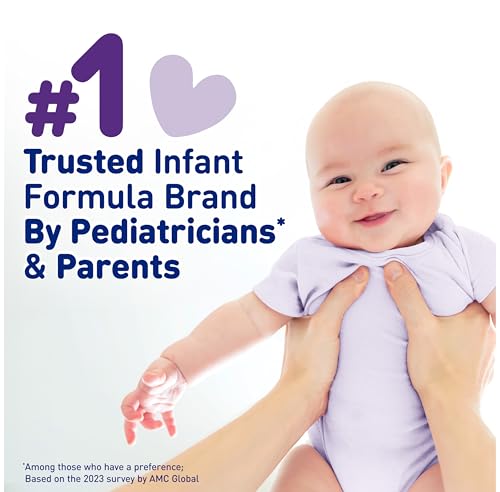 Enfamil Gentlease Baby Formula, Clinically Proven to Reduce Fussiness, Crying, Gas & Spit-up in 24 hours, Brain-Building Omega-3 DHA & Choline, Infant Formula Powder, Baby Milk, 19.9 Oz Can, 4 Count