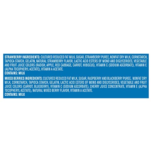 Gerber Yogurt Melts Freeze-Dried Yogurt Snacks, Strawberry/Mixed Berries, 1 oz. Pouch (Pack of 8)