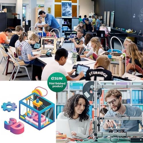 eSUN PLA+ Filament 1.75mm, 3D Printer Filament PLA Plus, Dimensional Accuracy +/- 0.03mm, 1KG Spool (2.2 LBS) 3D Printing Filament for 3D Printers, Olive Green