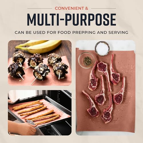 Pink Butcher Paper Roll 18"x175' (2100 Inch) - Food-Grade Peach Butcher Paper for Smoker, BBQ, Grilling, Smoking Meat - USA Made - Unbleached, Uncoated and Unwaxed