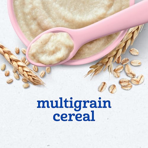 Gerber Baby Cereal 2nd Foods, Grain & Grow, Multigrain, 8 Ounces (Pack of 6)