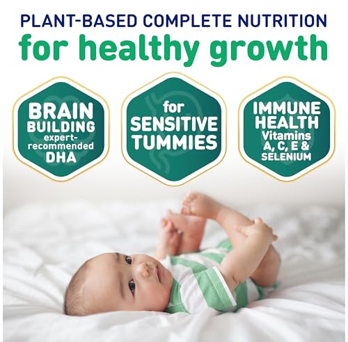 Enfamil Prosobee Plant based Baby Formula, for Sensitive Tummies, Soy-based Plant Sourced Protein, Vitamins for Immune Support, Lactose-free, Milk free, Gluten free, 20.9 Oz Can, 4 Count