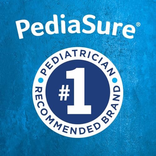 PediaSure Grow & Gain with Immune Support, 27 Vitamins & Minerals for Kids, 7g Protein, Non-GMO, Gluten-Free, Strawberry, 8-fl-oz Bottle, Pack of 24