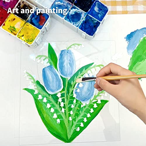 Art3d 5-Pack of 24Γ36" PET/Plexiglass Sheets, Transparent Clear Flexible Plastic Sheet Panels for Craft, Picture Frames, Sign Blank, DIY Display Project