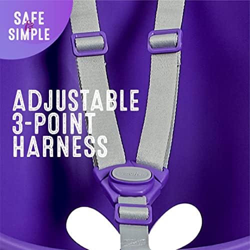 Swurfer Coconut Toddler Swing – Comfy Baby Swing Outdoor, 3- Point Adjustable Safety Harness, Secure, Safe Quick Click Locking System, Blister-Free Rope, Easy Installation, Ages 6-36 Months
