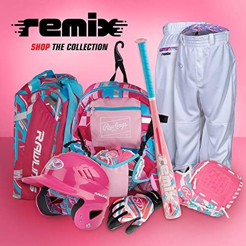 Rawlings | REMIX T-Ball & Youth Backpack Equipment Bag | Baseball/Softball | Multiple Colors