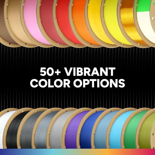 OVERTURE PLA Filament 1.75mm, Neatly Wound 3D Printer Filament 1kg Spool (2.2lbs), Dimensional Accuracy +/- 0.02 mm, Fit Most FDM 3D Printers (Highlight Yellow)