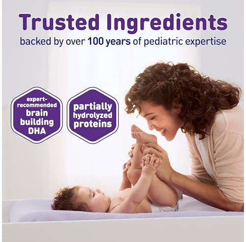 Enfamil Gentlease Baby Formula, Clinically Proven to Reduce Fussiness, Crying, Gas & Spit-up in 24 hours, Brain-Building Omega-3 DHA & Choline, Infant Formula Powder, Baby Milk, 19.9 Oz Can, 4 Count