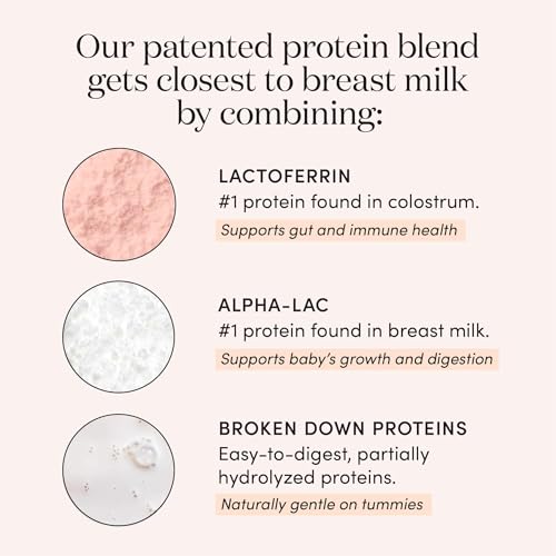 Infant Formula Powder for Infants 0-12 Months, Made With Organic Whole Milk, Clean Label Project Certified, Closest-to-Breast Milk Baby Formula Patented Protein Blend, 24 Ounce (Pack of 4)