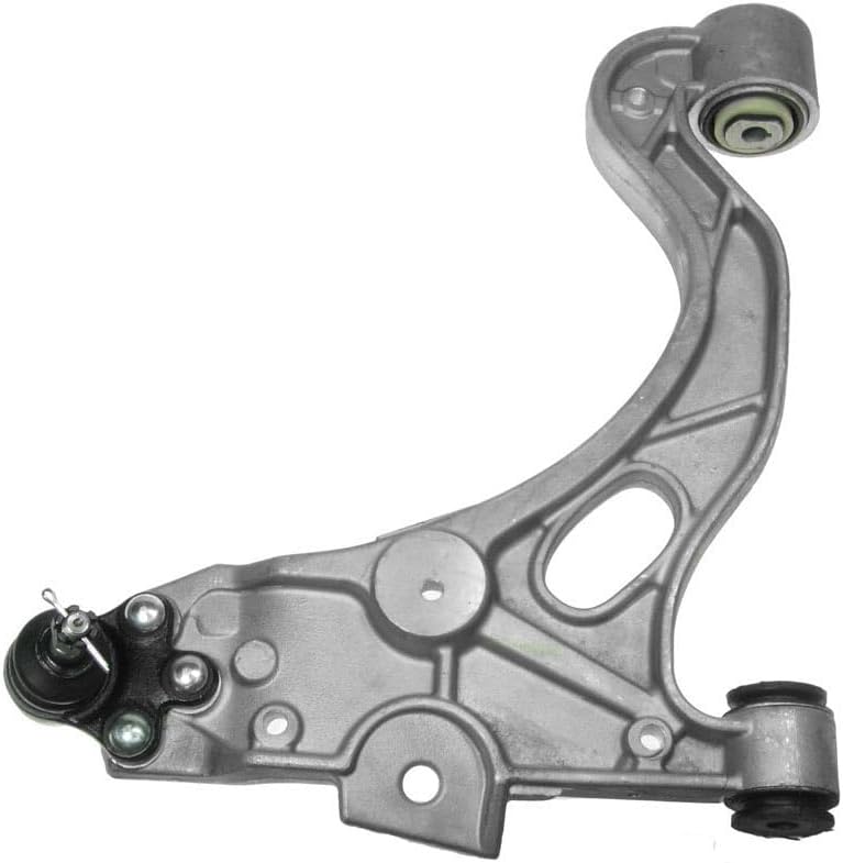 TRQ Front Steering & Suspension Kit Control Arm with Ball Joint Tie Rod Compatible with Buick Cadillac Oldsmobile Pontiac