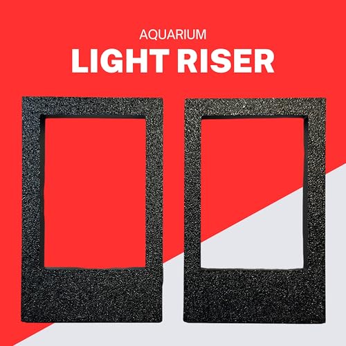 3 Inch Light Riser Set for Aquarium Lights, 3D Printed PLA Plastic, Light Riser Compatable with Fluvals Plant 3.0/Marines LED 3.0