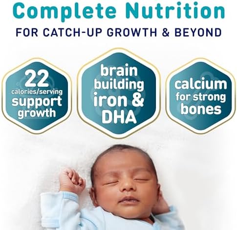 Enfamil NeuroPro EnfaCare High Cal Premature Baby Formula Milk-Based with Iron, Brain-Building DHA, Vitamins & Minerals for Immune Health, Powder Can, 13.6 Oz (6 Count)