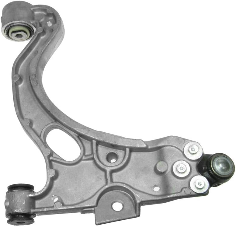 TRQ Front Steering & Suspension Kit Control Arm with Ball Joint Tie Rod Compatible with Buick Cadillac Oldsmobile Pontiac