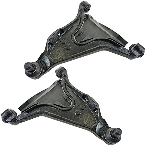 TRQ Front Lower Control Arm with Ball Joint Set Compatible with 1993-1997 Volvo 850 1998-2000 S70 V70