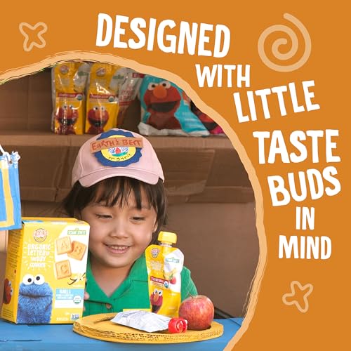 Earth's Best Organic Yogurt Smoothie Pouches, 24+ Months, Fruit Yogurt Smoothie for Toddlers 24 Months and Up, Banana Peach, 4.2 Ounce Resealable Pouch (Pack of 12)