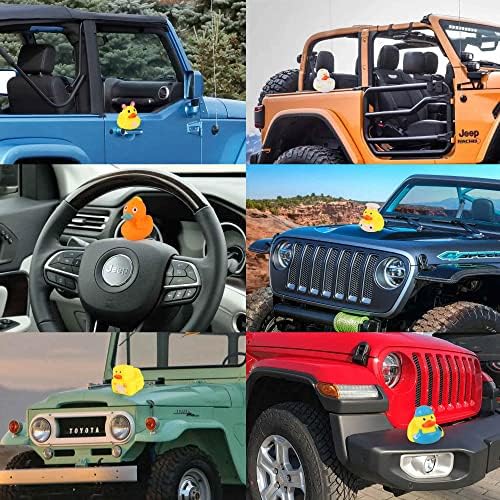 Rubber Ducks in Bulk,Assortment Duckies for Jeep Ducking Floater Duck Bath Toys Party Favors (30-Pack)