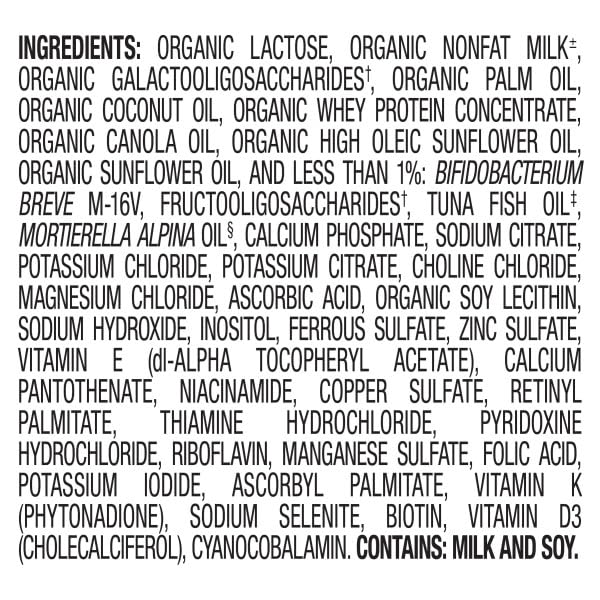Happy Baby Organics Stage 1 A2 Infant Formula, 0 12 Months, Milk Based Organic Baby Formula Powder with A2 Milk, Probiotics & Prebiotics for Immune & Digestive Support, 22.9 Ounce (Pack of 4)