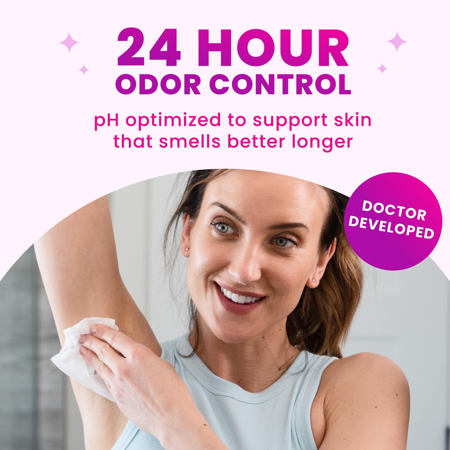 Lume Acidified Deodorant Wipes - 24 Hour Odor Control - Aluminum Free, Baking Soda Free, Skin Loving - 45 Count (Pack of 2) (Cool Cucumber)